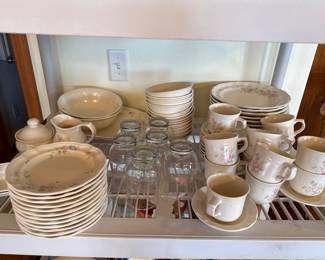 Pfaltzgraff Tea Rose collection priced individually by one or by all