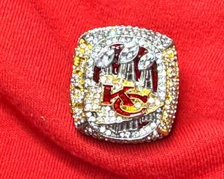 Kansas City Chiefs replica of Super Bowl ring