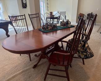 (A) Pair of Cage Back Chairs 