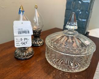 Hurricane Lamp Set