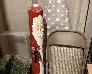 Folding Chair, Ironing Board