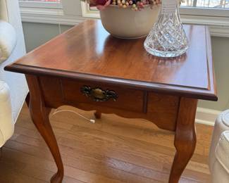 Side Table, Waterford Lismore Carafe