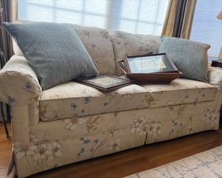 Floral Loveseat, Frames