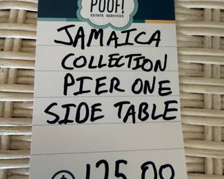 Jamaica Collection Pier One Side Table