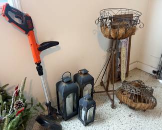 Plant Stands, Lanterns 