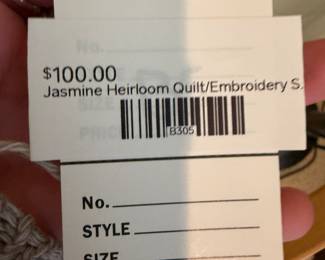 Jasmine Heirloom Quilt/ Embroidery Stand 