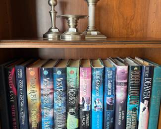 Books, Candle Stick Holders 