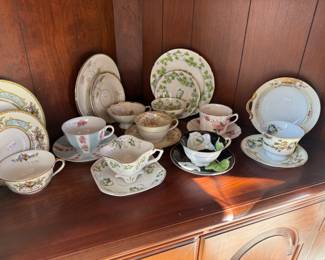 Tea Cups and Plates