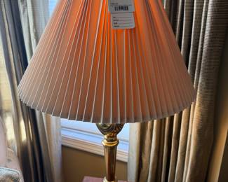 Vtg. Stiffel Brass Table Lamp