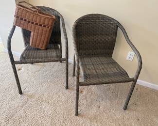 Stair Basket, Outdoor Chairs 