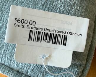 Smith Brothers Upholstered Ottoman
