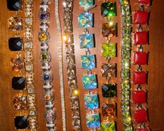 There is a huge selection of Jewelry, including these beautiful chunky bracelets.