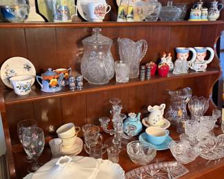 Vintage and Unique glassware