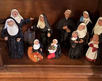 Nun figurines