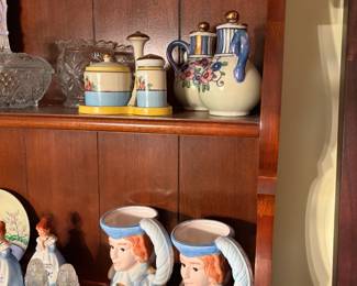 Fun vintage glassware