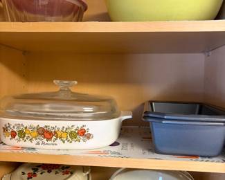 Vintage casserole dishes