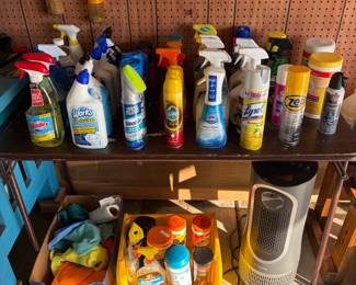 Cleaning products - many brand new