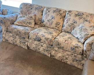 3 Sofas (One is a sofa bed) & 1 Loveseat
