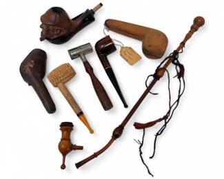 33 AssortedVintageSmokingTobaccoAccessories