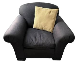 Black Side Chair By Henredon