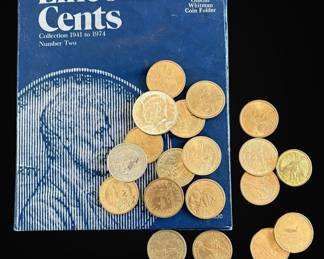 1940s1950s Pennies, 2000s Gold Dollars,  More Currency