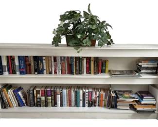 Large White Bookcase Books Optional  Winners Choice