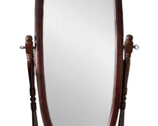 Wooden 5ft Tall Standing Mirror