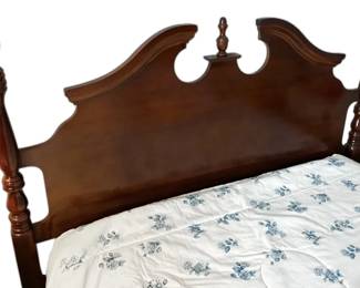 Wooden FullSized Headboard  Bed Frame