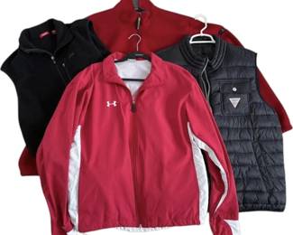 Guess, Izod, Under Armour Lightweight Jackets sizes M  L