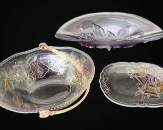 Mikasa Bell Plate, Adens Glass Fruit Bowl,  More