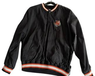 Cincinnati Bengals Windbreaker Mens Size L