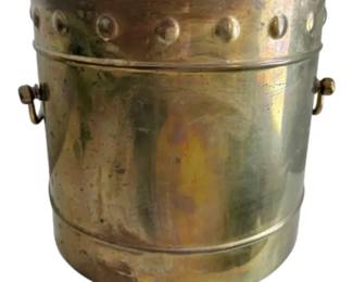 Brass Planter With Handles