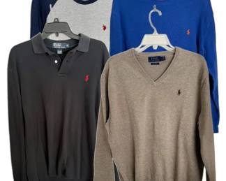 Mens Polo Ralph Lauren Long Sleeve Shirts Size L