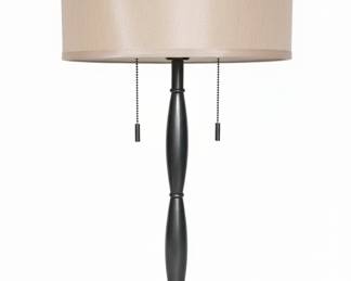 Transitional Style Table Lamp with Drum Shade
