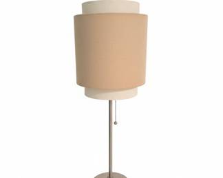 Mid-Century Modern Tiered Table Lamp