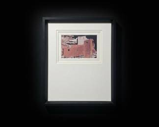 Framed Photograph of Montezuma Castle National Monument