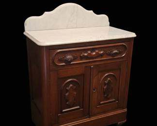 Victorian Marble Top Washstand
