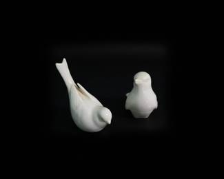 Vintage Lenox Porcelain Bird Figurines Set