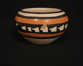Betty Sells "Desert Pueblo" Small Bowl