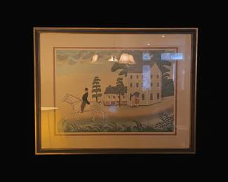 Diane Ulmer Pedersen "Hart Hunt" Art Print