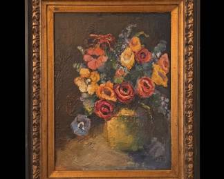 Floral Still Life Oil Painting