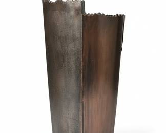 Hammered Metal Umbrella Stand