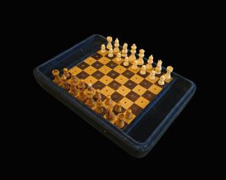 Kita Shoji K.K. Ivory Carving Chess Set