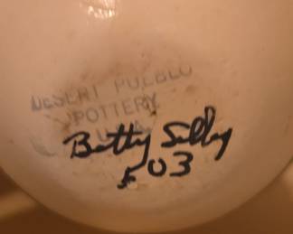 Betty Sells "Desert Pueblo" Small Bowl