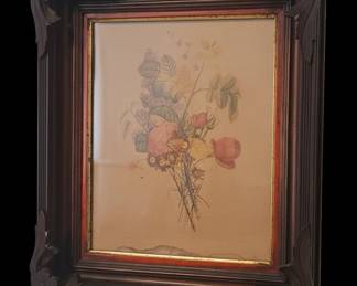 Framed Botanical Print by Jean Louis Prévost