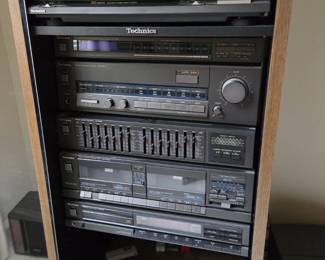 Vintage 1980s Technics Stereo Rack Systems