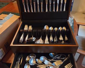 Sterling Silver Flatware 95 Pieces