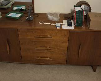 MCM Walnut Credenza
