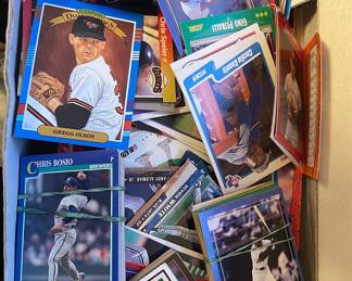 Assorted 1980s-1990s Baseball Trading Cards