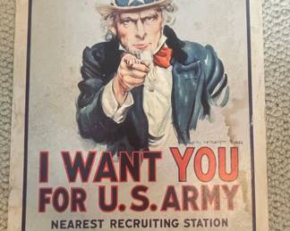 I Want You for U.S. Army Poster